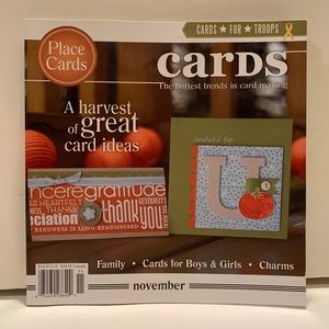CARD MAKING IDEA BOOK.